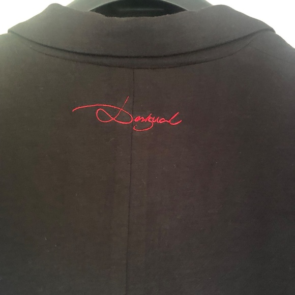 NWT Desigual Blazer w/ Blue Accents and Lining - Picture 10 of 12